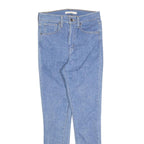 LEVI'S Womens Jeans Blue Slim Skinny Denim Light W27 L30 Zip Cotton Blend