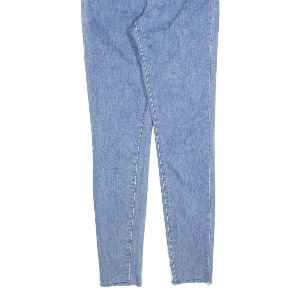 LEVI'S Womens Jeans Blue Slim Skinny Denim Light W27 L30 Zip Cotton Blend