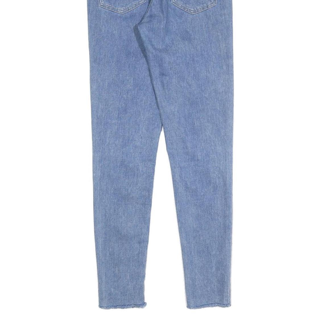 LEVI'S Womens Jeans Blue Slim Skinny Denim Light W27 L30 Zip Cotton Blend