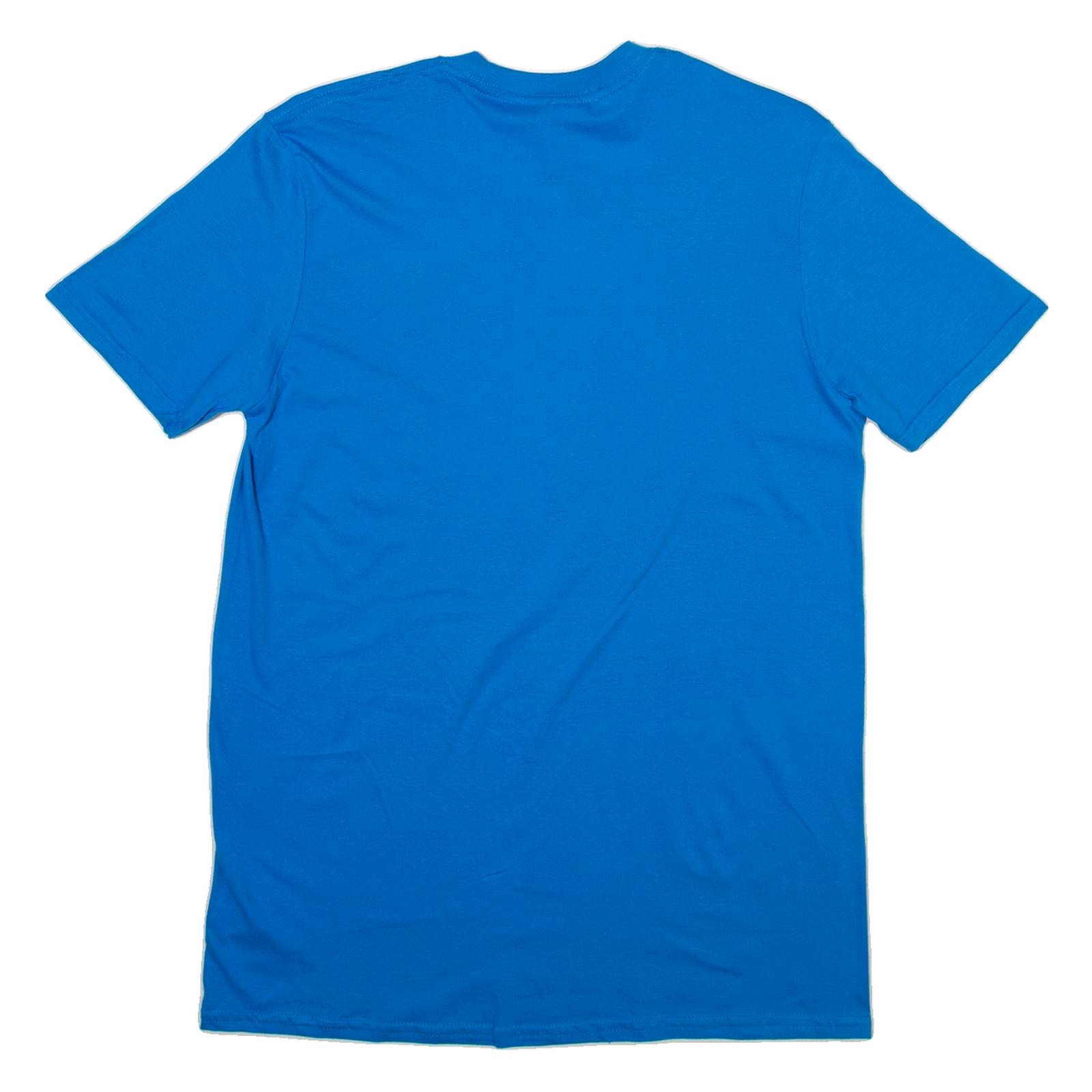 GILDAN Mens T-Shirt Blue M