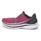SAUCONY Shadow Original Womens Low Top Trainers Red & Black Synthetic Mesh UK