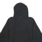 CHAMPION REVERSE WEAVE Mens Black Hoodie L Cotton Blend Pullover Casual