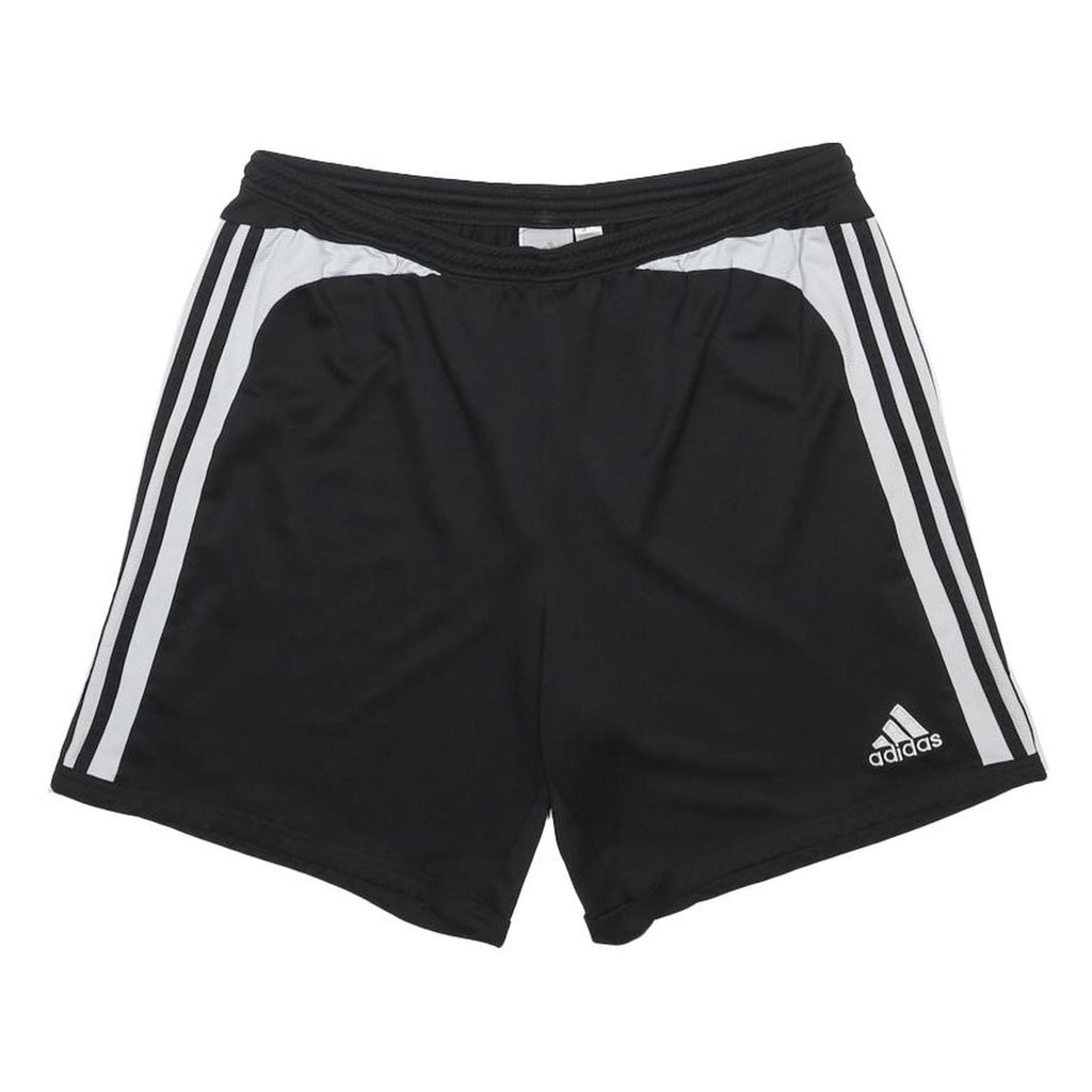 ADIDAS Mens Shorts Black & White Sports Casual XL W32 Athletic Gym Wear