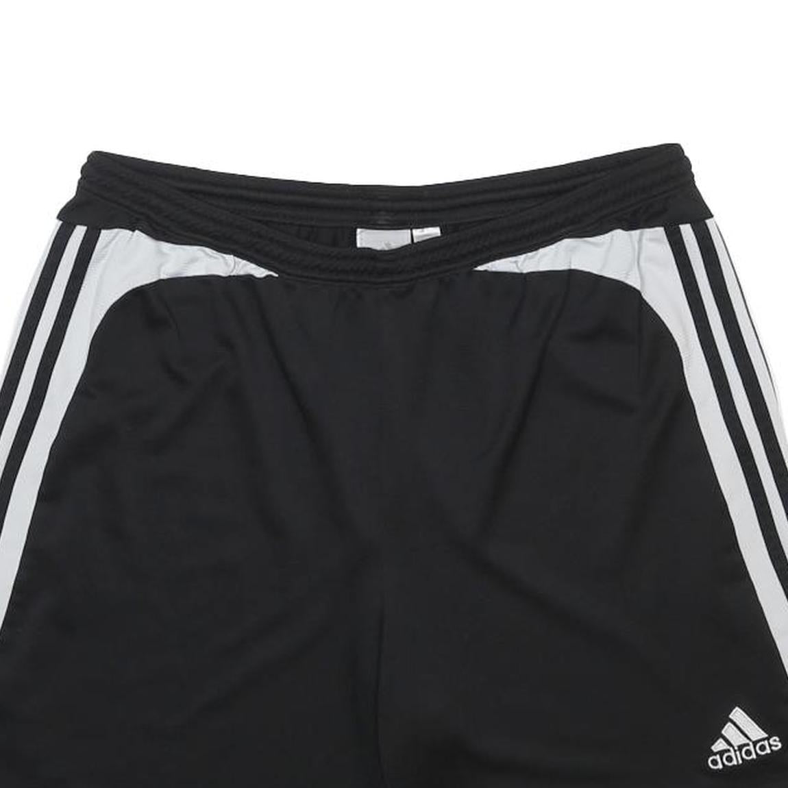 ADIDAS Mens Shorts Black & White Sports Casual XL W32 Athletic Gym Wear