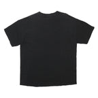 Mens Black Graphic T-Shirt XL Short Sleeve Crew Neck Rock Music Print