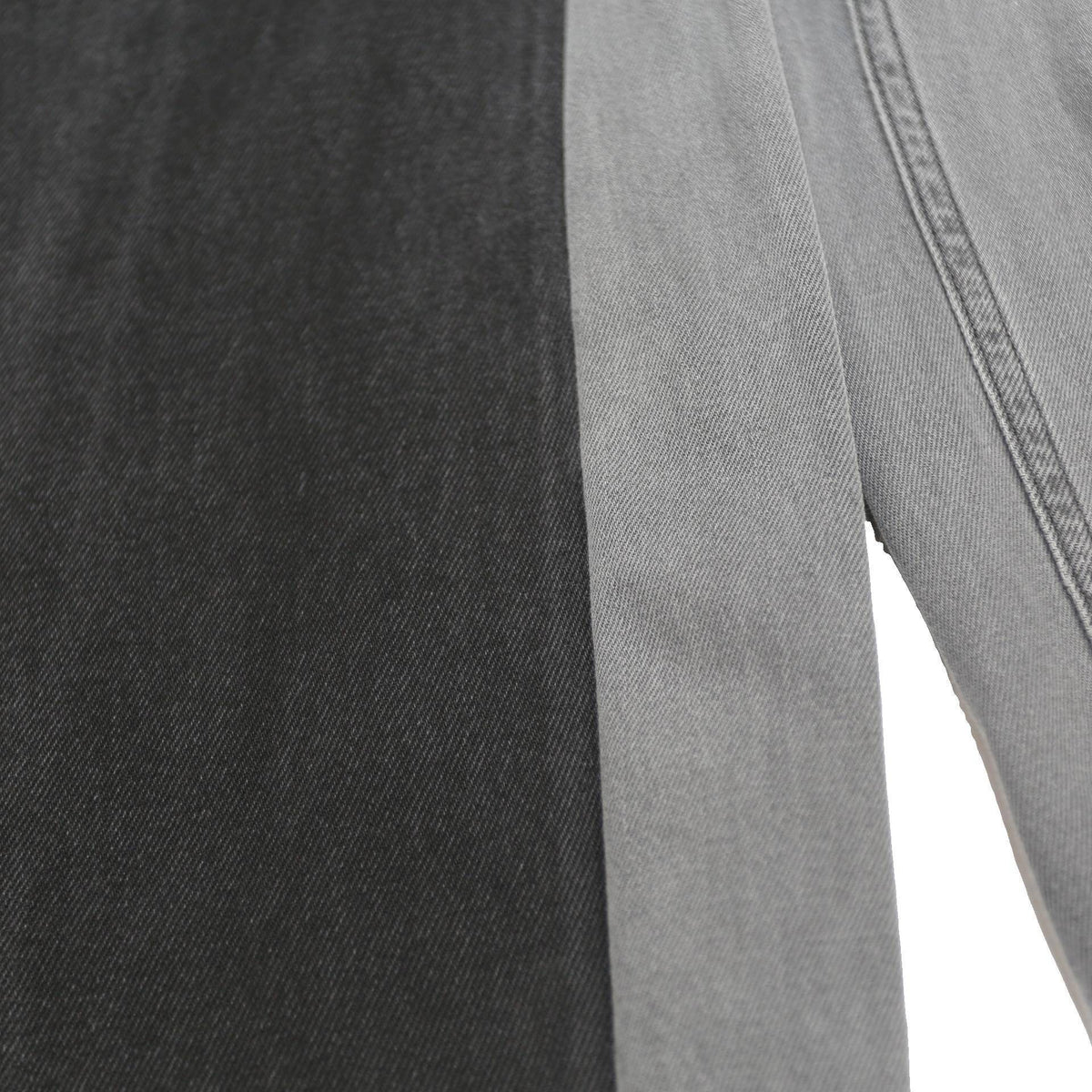 LEVI'S 505 Customised Mens Jeans Black Relaxed Straight Denim Medium W30 L30 Zip