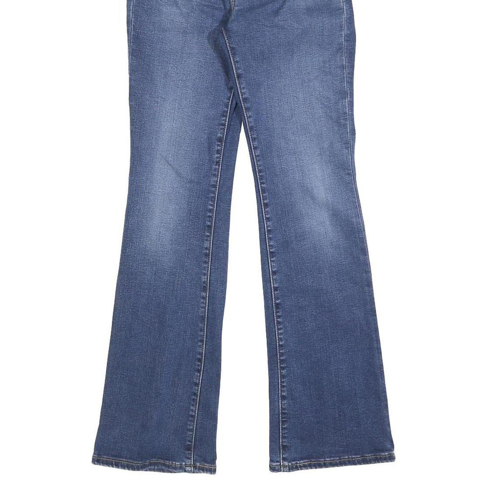 LEVI'S 725 BIG E Womens Slim Denim Bootcut Medium Wash W24 L28 Stretch Cotton