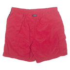 NAUTICA Mesh Lined Mens Swimming Shorts Red Relaxed XL W38