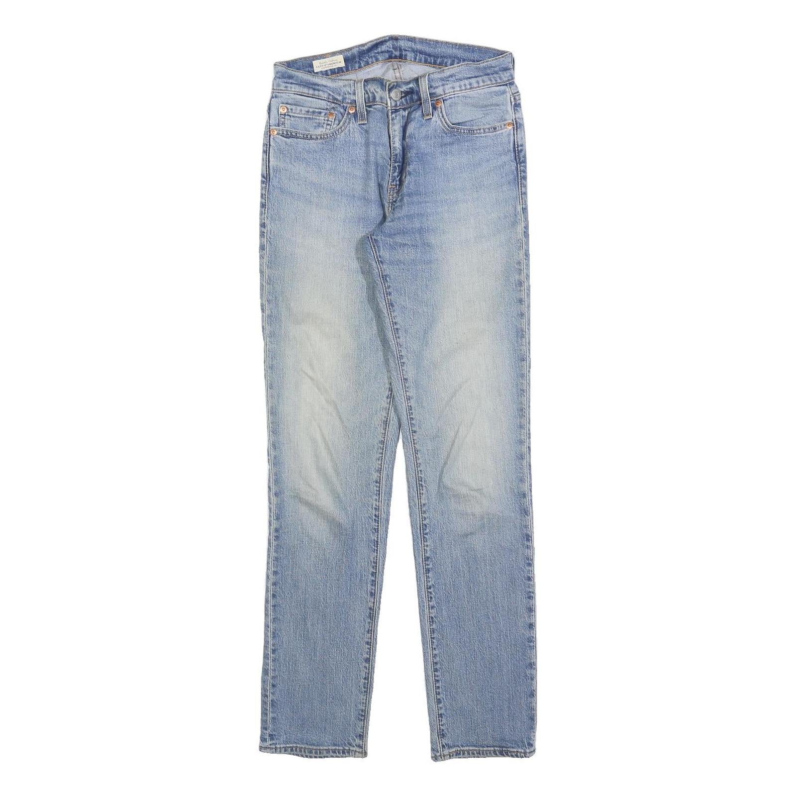 LEVI'S 511 BIG E Mens Jeans Blue Slim Straight Denim Medium W28 L32 Classic Fit