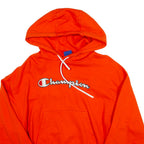 CHAMPION Womens Orange Hoodie XS