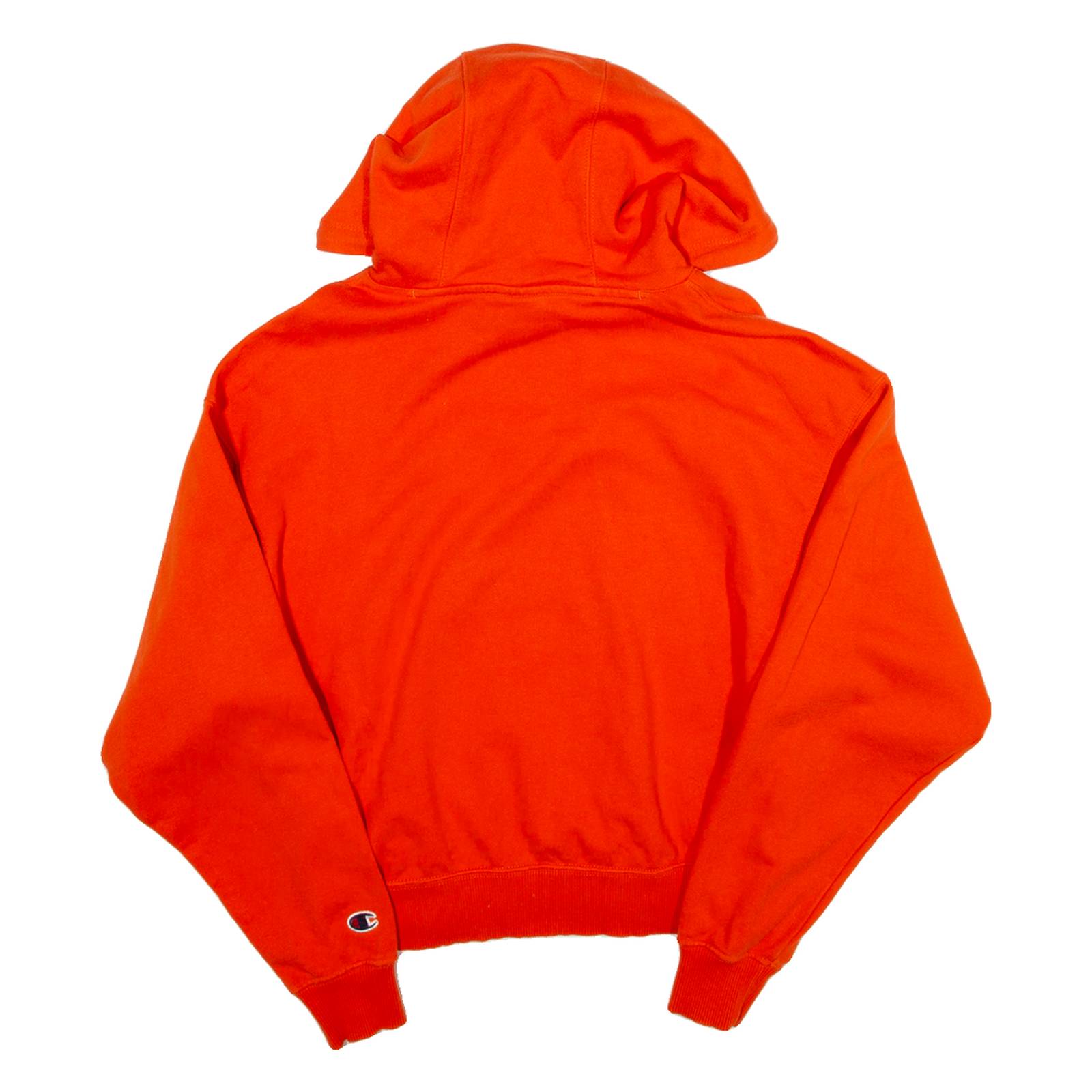 CHAMPION Womens Orange Hoodie XS