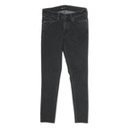 LEVI'S 711 Mens Black Slim Skinny Denim Medium W26 L26 Stretch Modern Jeans
