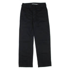 DICKIES Womens Trousers Black Regular Straight W26 L29