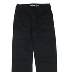 DICKIES Womens Trousers Black Regular Straight W26 L29
