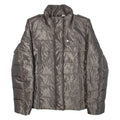 DKNY Insulated Womens Puffer Jacket Brown M
