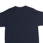 Mens Navy Blue Cotton Graphic T-Shirt M Short Sleeve Crew Neck Southeastern Golf