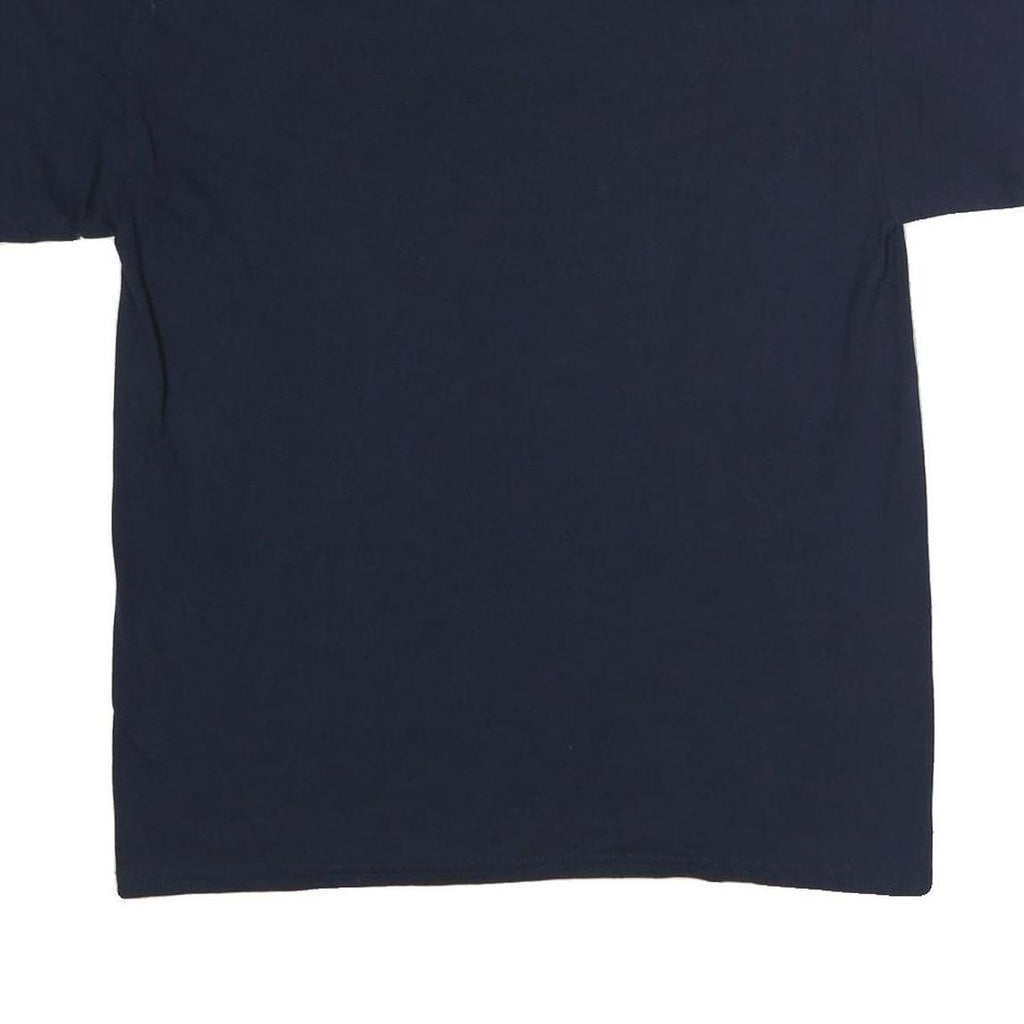 Mens Navy Blue Cotton Graphic T-Shirt M Short Sleeve Crew Neck Southeastern Golf