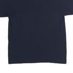 Mens Navy Blue Cotton Graphic T-Shirt M Short Sleeve Crew Neck Southeastern Golf