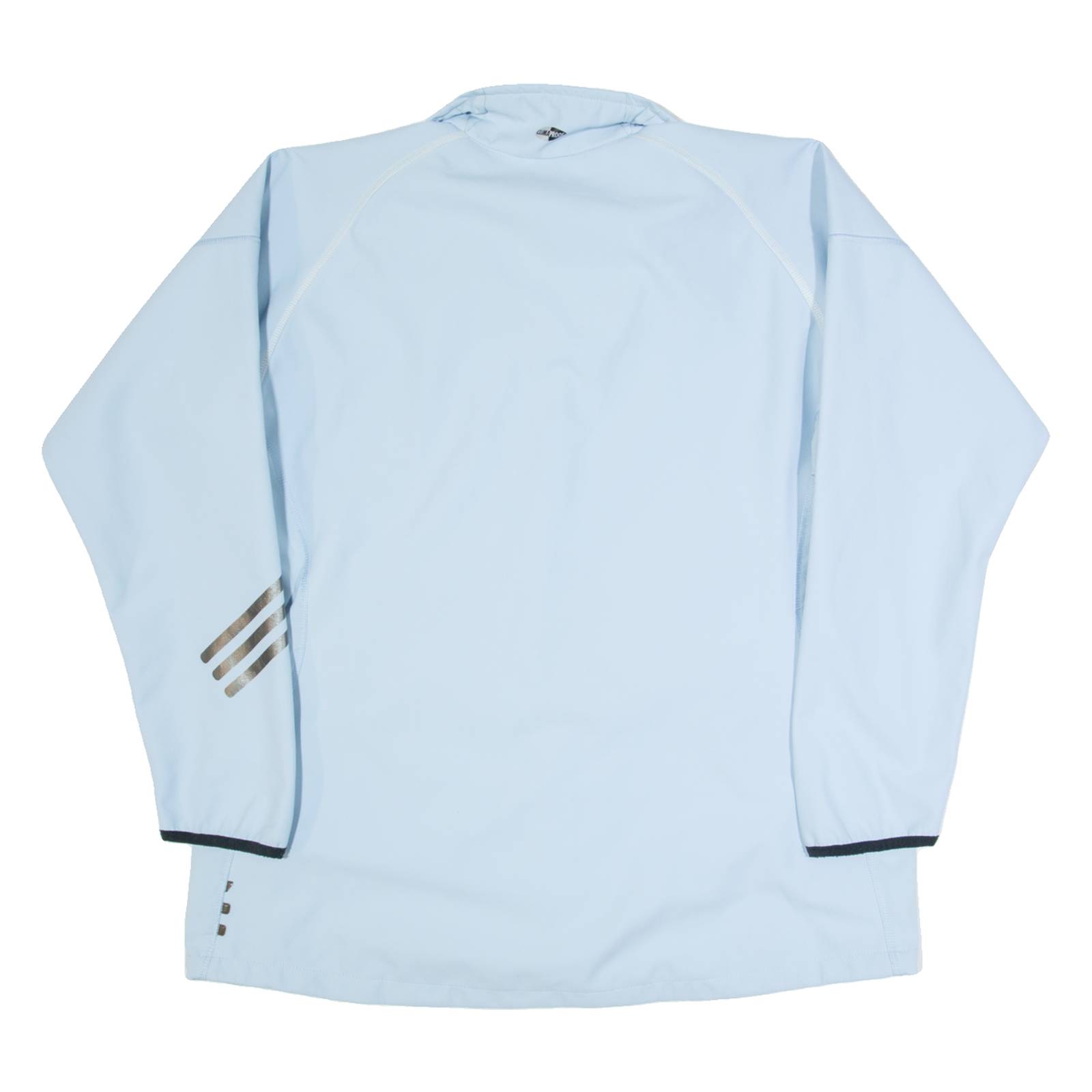 ADIDAS Womens Jacket Blue UK 24