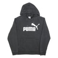 PUMA Mens Black Pullover Hoodie S Cotton Blend Casual Sportswear