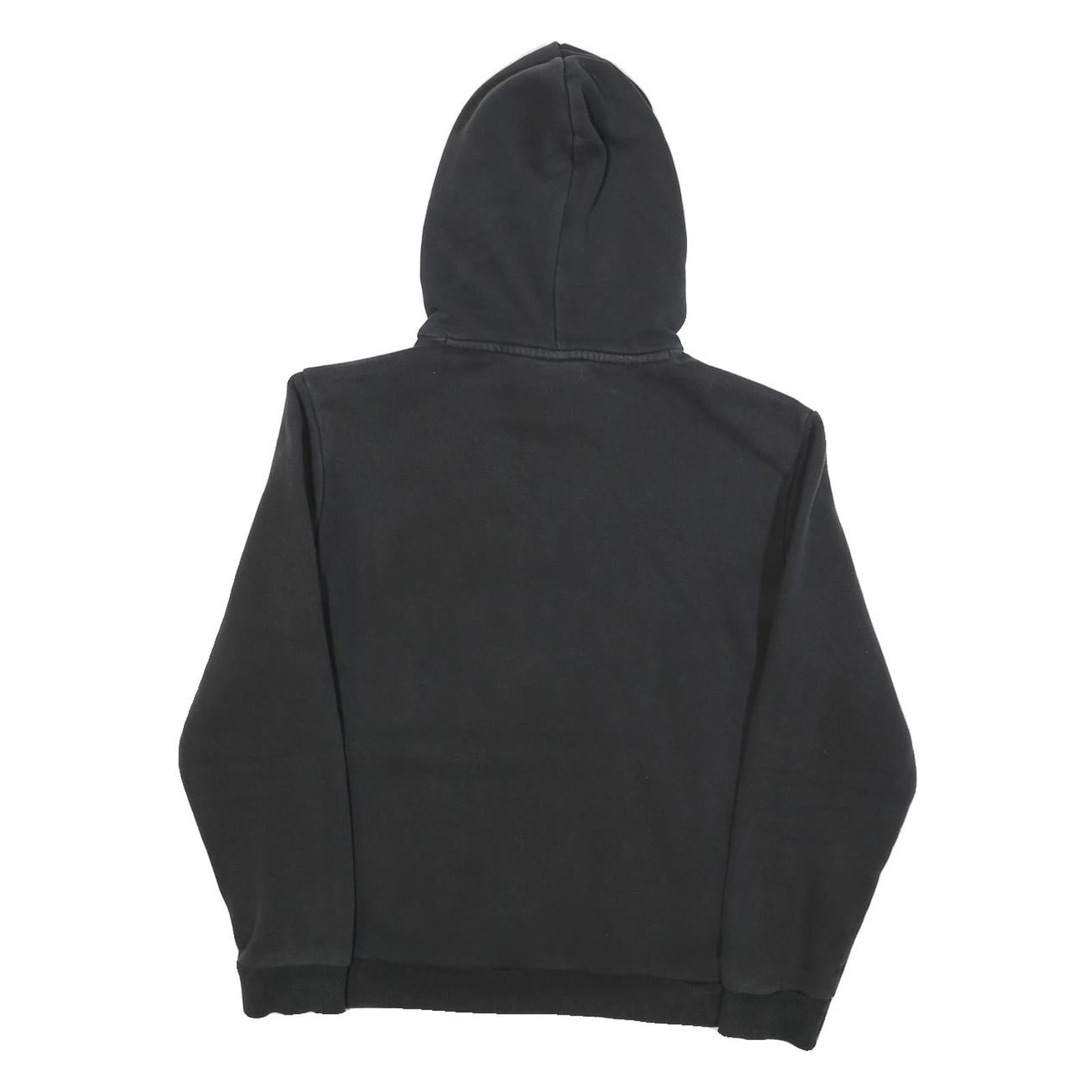 PUMA Mens Black Pullover Hoodie S Cotton Blend Casual Sportswear