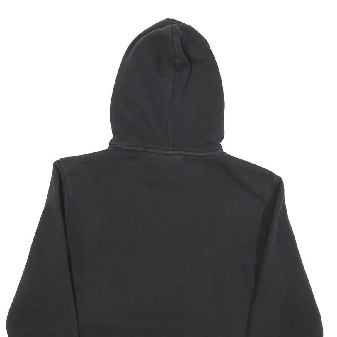 PUMA Mens Black Pullover Hoodie S Cotton Blend Casual Sportswear