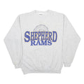 TULTEX Mens Grey Shepherd Rams Crew Neck M College Logo Sweatshirt Pullover