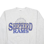 TULTEX Mens Grey Shepherd Rams Crew Neck M College Logo Sweatshirt Pullover