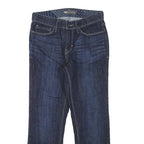 LEVI'S Womens Regular Fit Jeans Blue Denim W26 L24 Classic Cotton Blend Zip