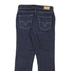 LEVI'S Womens Regular Fit Jeans Blue Denim W26 L24 Classic Cotton Blend Zip