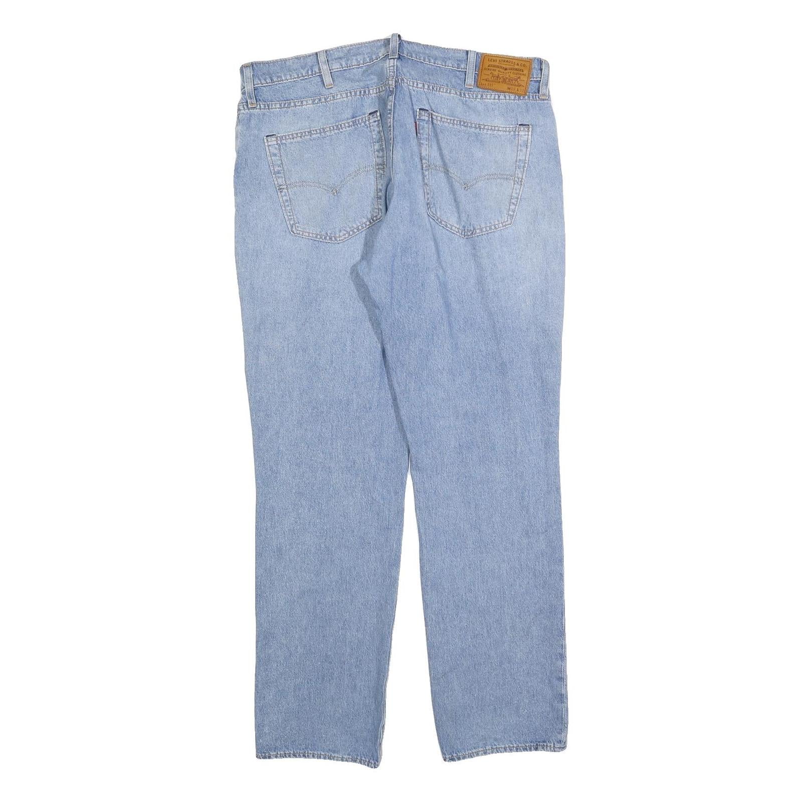 LEVI'S 511 BIG E Mens Jeans Blue Slim Straight Denim Medium W38 L32 Classic Fit