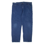 DICKIES Mens Jeans Blue Regular Straight W40 L30