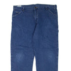 DICKIES Mens Jeans Blue Regular Straight W40 L30