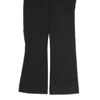 DICKIES Womens Regular Fit Black Cotton Blend Trousers W34 L34 Straight Zip