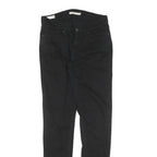 LEVI'S Womens Black Slim Skinny Denim Rinse W27 L32 Stretch Cotton Jeans