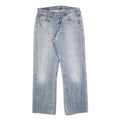 LEVI'S 501 Mens Jeans Blue Regular Straight Denim Medium W30 L30 Button Closure