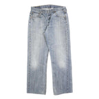 LEVI'S 501 Mens Jeans Blue Regular Straight Denim Medium W30 L30 Button Closure
