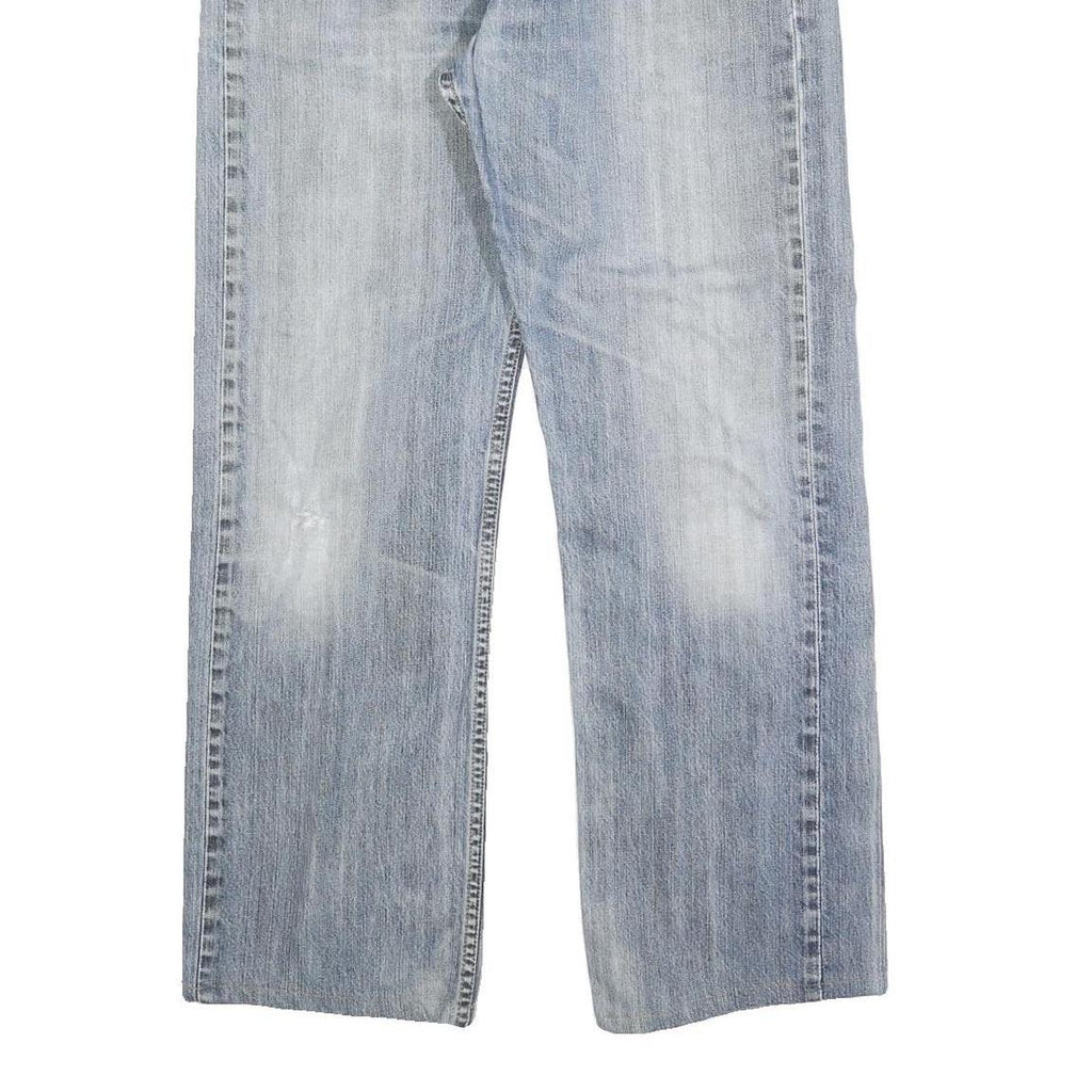 LEVI'S 501 Mens Jeans Blue Regular Straight Denim Medium W30 L30 Button Closure