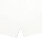 TOMMY HILFIGER Mens White Casual Shorts M W32 Cotton Blend Classic Fit