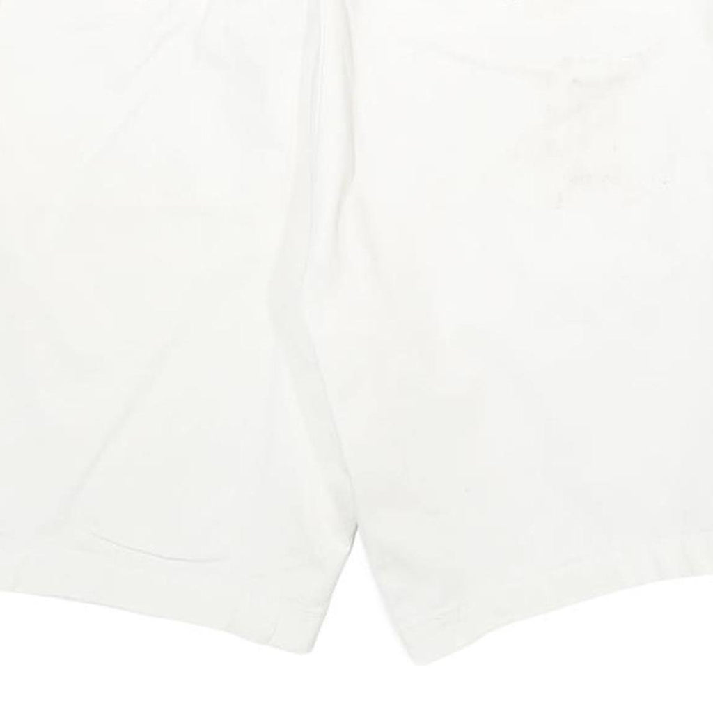 TOMMY HILFIGER Mens White Casual Shorts M W32 Cotton Blend Classic Fit