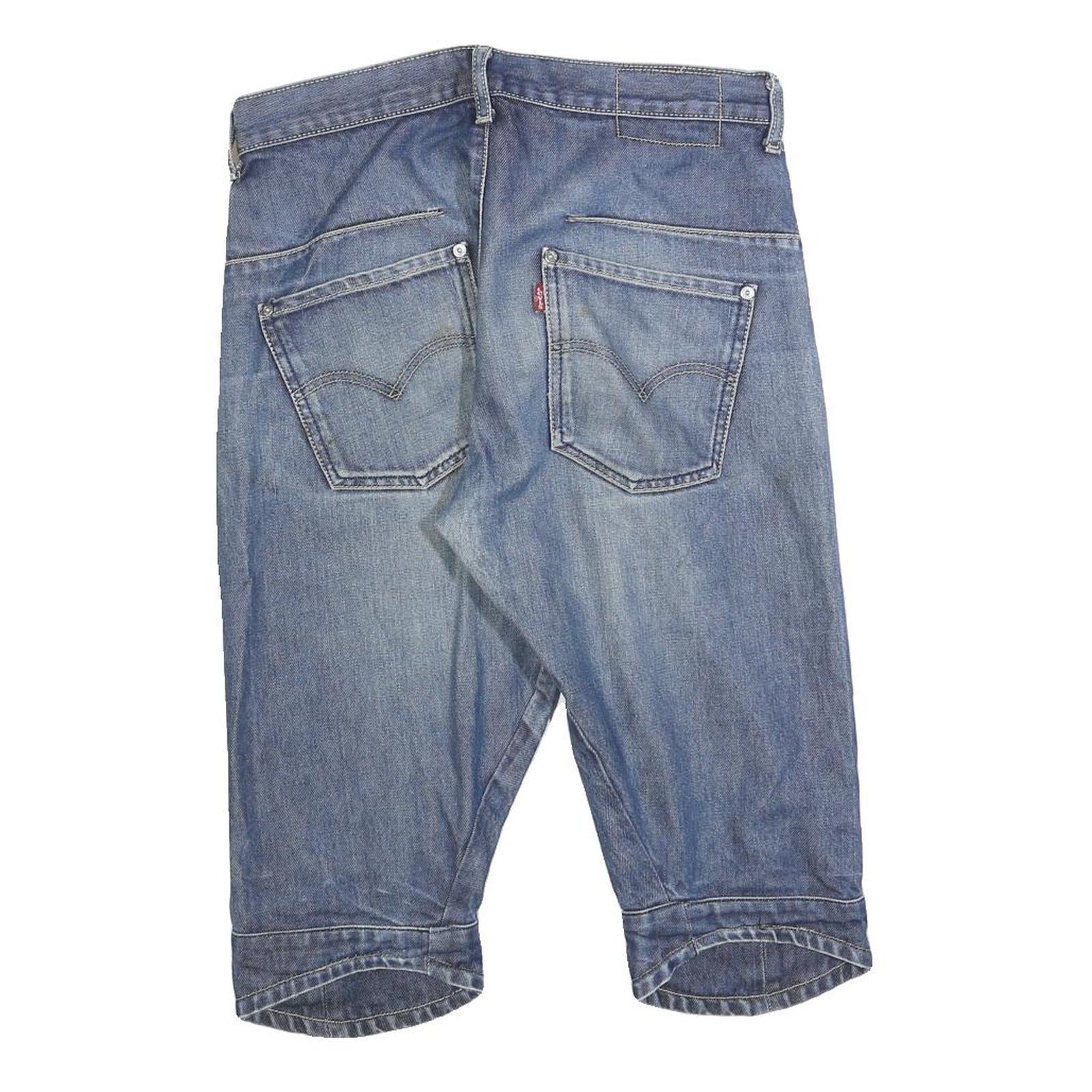 LEVI'S Mens Denim Blue Casual Shorts M W30 Cotton Classic Fit Pockets