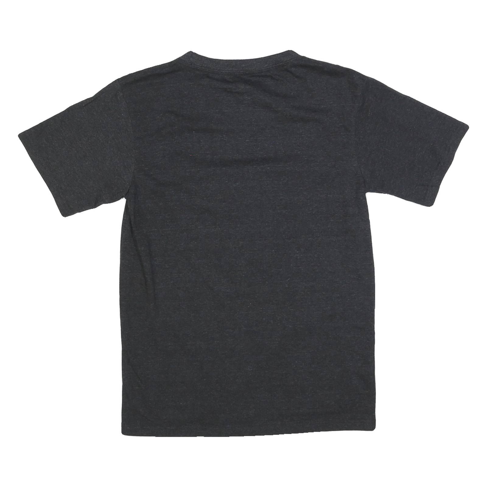 CRAZY APPAREL Mens Black Alaska Graphic T-Shirt S Short Sleeve Crew Neck Cotton