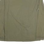 LEVI'S Mens Green Graphic Long Sleeve Crew Neck T-Shirt S Cotton Blend Casual