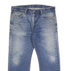 LEVI'S 505 Mens Jeans Blue Regular Straight Denim Medium W38 L29 Classic Fit Zip