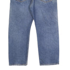 LEVI'S 505 Mens Jeans Blue Regular Straight Denim Medium W38 L29 Classic Fit Zip