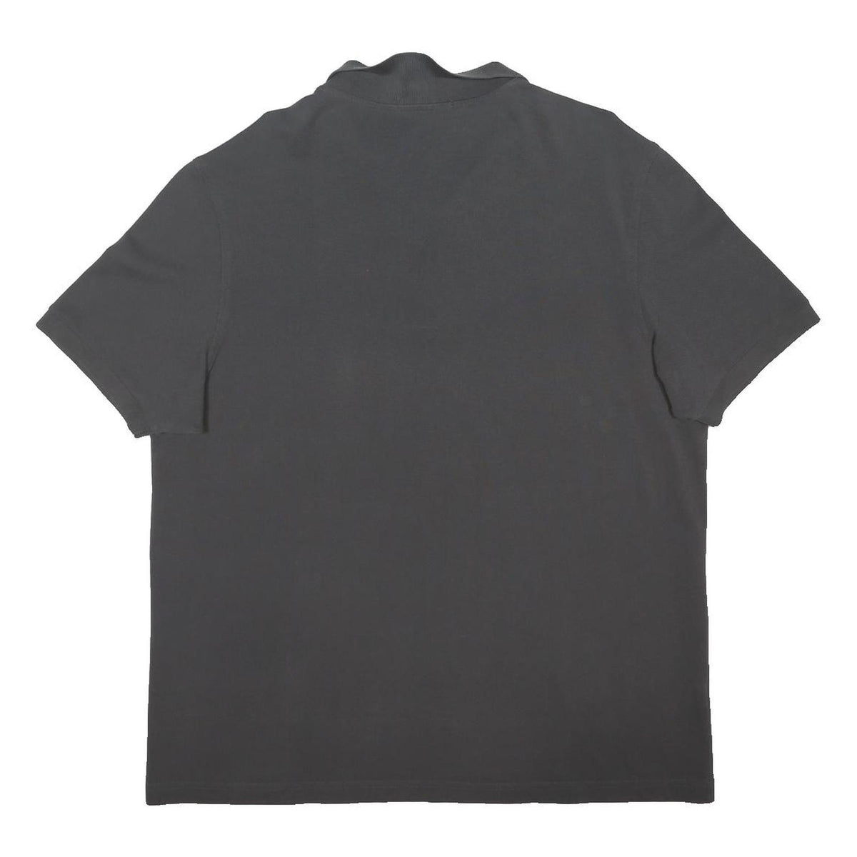 FRED PERRY Mens Grey Short Sleeve Plain Polo Shirt 2XL Classic Cotton Blend