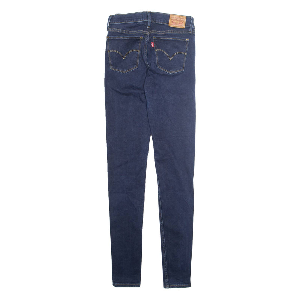 LEVI'S 710 Womens Jeans Blue Slim Skinny W26 L32