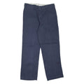 DICKIES 874 Workwear Mens Trousers Blue Regular Straight W34 L30