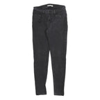 LEVI'S 535 Womens Slim Black Denim Dark W27 L30 Stretch Skinny Jeans