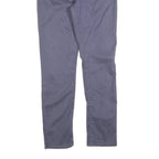 LEVI'S Womens Cotton Blend Blue Slim Skinny Trousers W29 L30 Stylish Comfortable